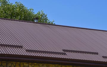typical Draycott In The Moors corrugated roof uses
